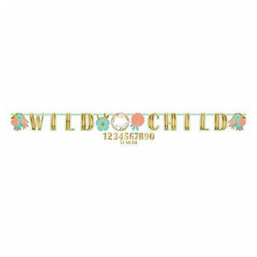 

Amscan Boho Birthday Girl Jumbo Add An Age Letter Banner