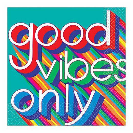 

amscan Good Vibes Lunch Napkin (16)
