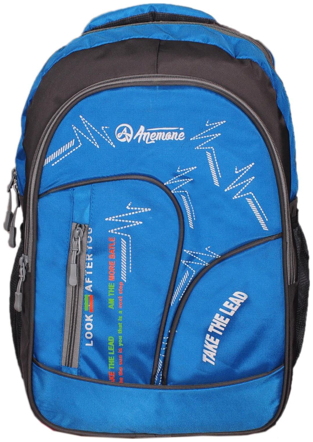 

Anemone Polyester 23 Ltr Backpack School Bag 06 (Firozi)