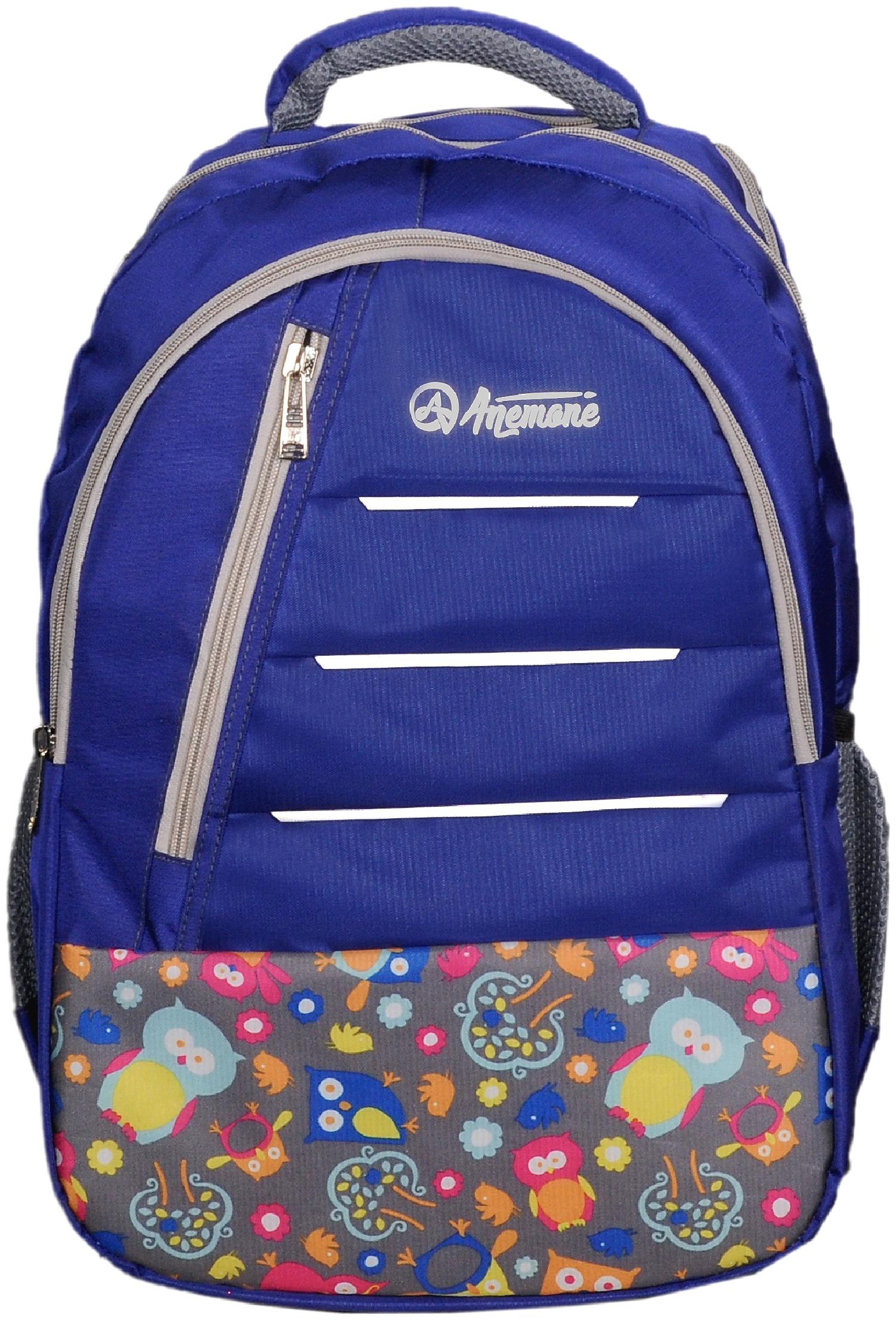

Anemone Polyester 27 LTR Backpack School Bag 14 (Royal Blue)