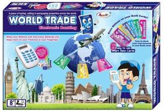Annie World Trade Property Trading Game Electronic Banking With Swipe Match