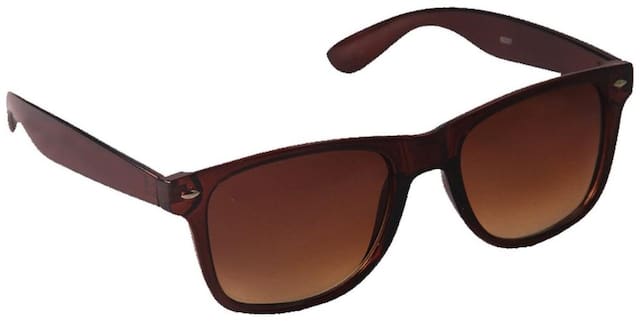 Ar Brown Shine Wayfarer Unisex Sunglasses Mod- Hg4202
