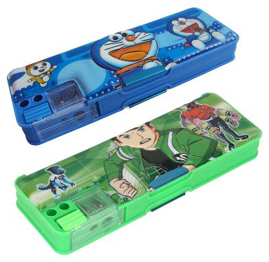 

ASERA Doraemon Ben10 Pencil Box Birthday Return Gift For Kids (Pack of 2 pcs)