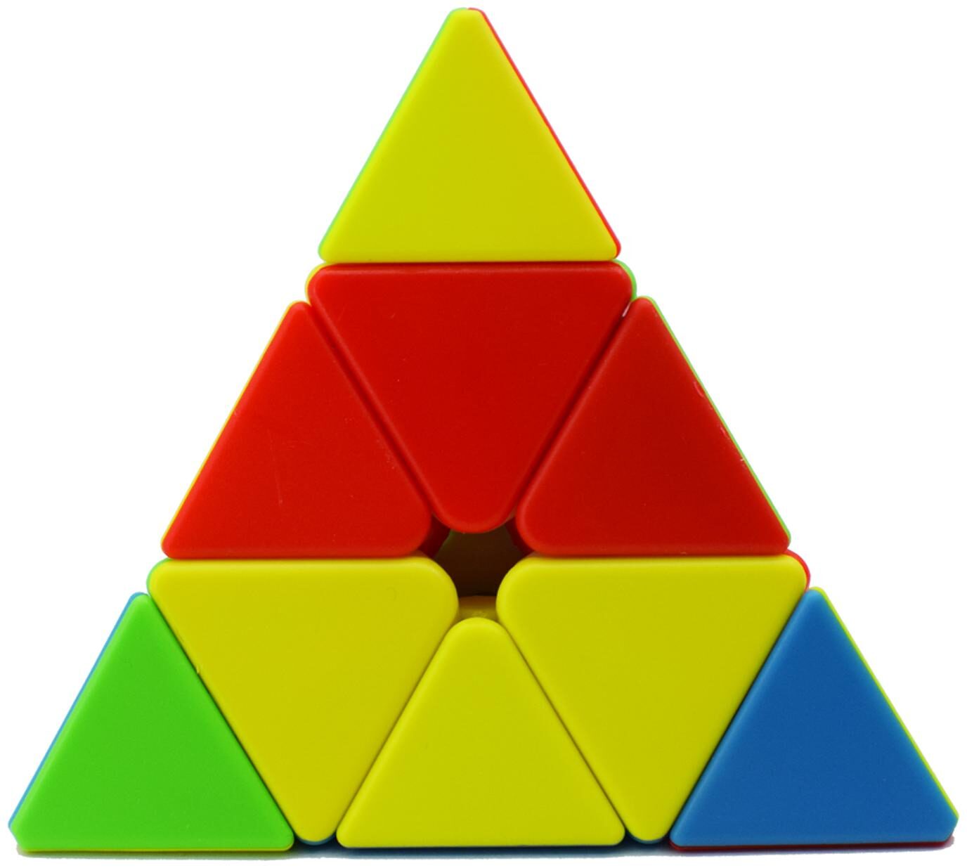 

Asera Pyraminx Pyramid Magic Sticker Less Puzzle Cube Toy for Kids Birthday Party Return Gifts (Triangle Magic Cube)