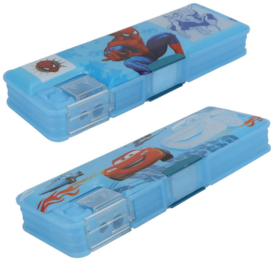 

ASERA Spiderman and Car Character Pencil Box Birthday Return Gift for Kids (Pack of 2 pcs)
