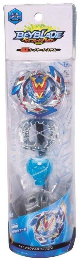 Assemble B-104 Beyblade Burst Winning Valkyrie.12VI Starter Spinning Top (Multicolor)