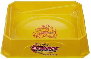 Assemble Beyblade Battle Big Stadium -Assorted in (Red and Yellow) (Multicolor)