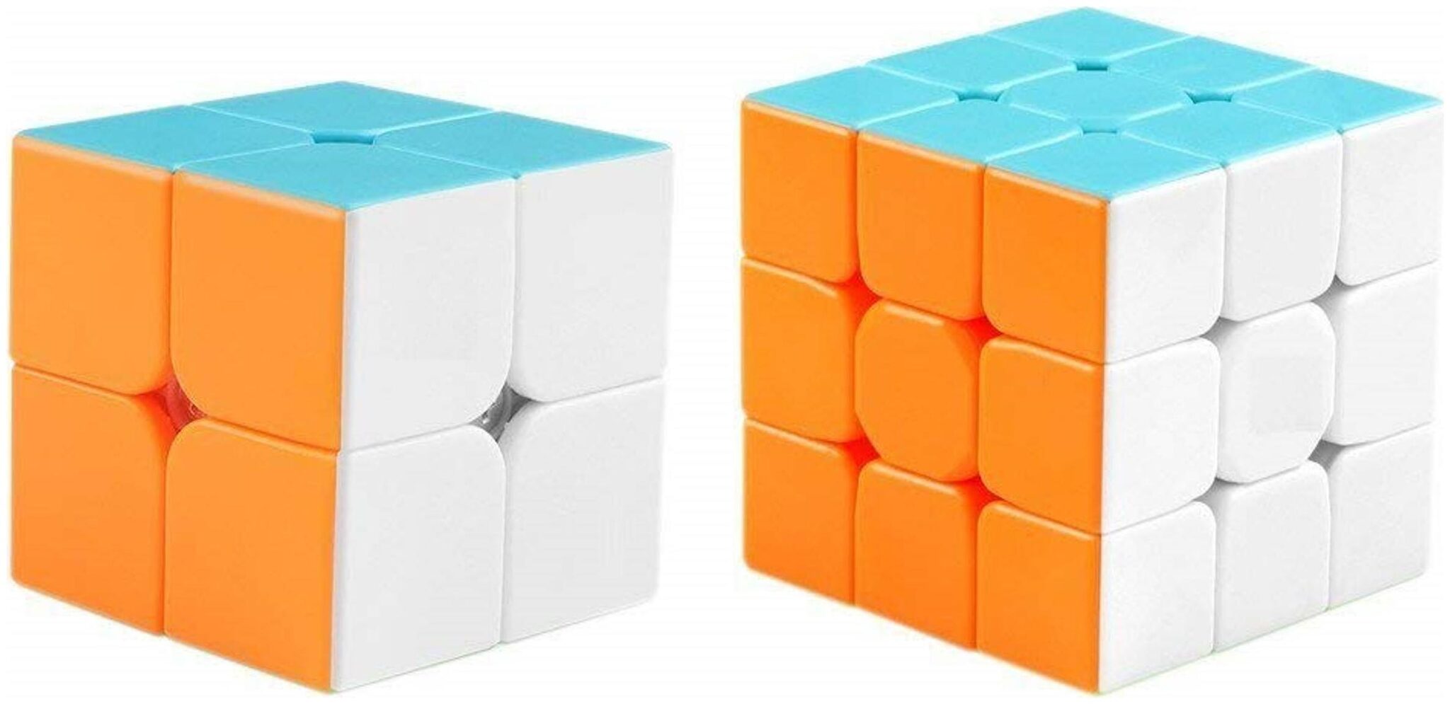 

Assemble Speed Cube Bundle 2x2 3x3 Magic Cube Set Qidi s 2x2 Warrior W 3x3 Stickerless Puzzle Toy