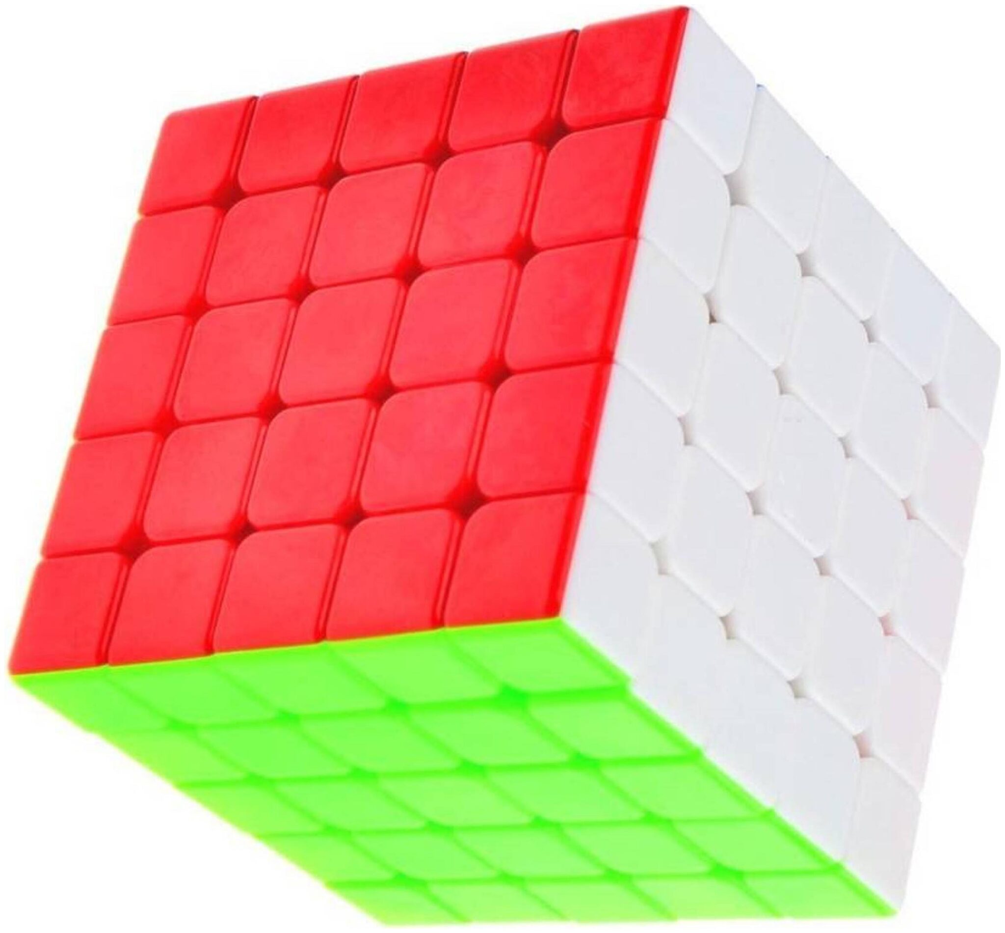 

Assemble Stickerless 5X5X5 Wind Speed Rubik Cube Puzzle (Train your brain - Free Cube Bag) (1 pcs)
