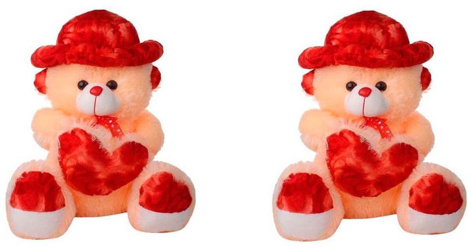 

ATTRACTIVE Cream Teddy Bear - 30 cm