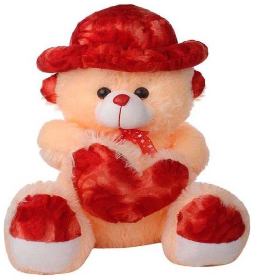 

ATTRACTIVE Cream Teddy Bear - 30 cm