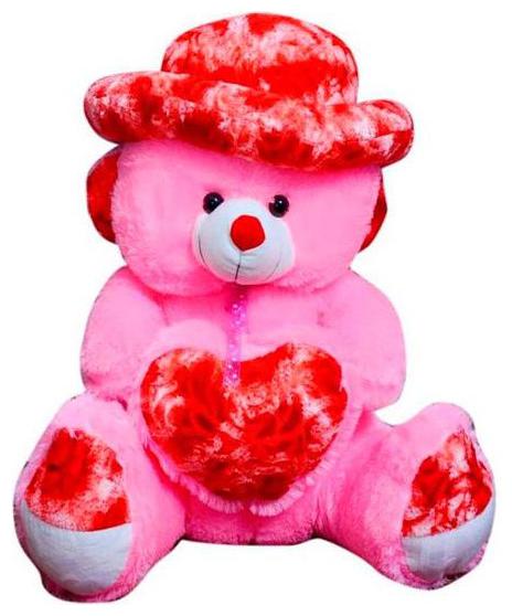 

ATTRACTIVE Pink Teddy Bear - 30 cm