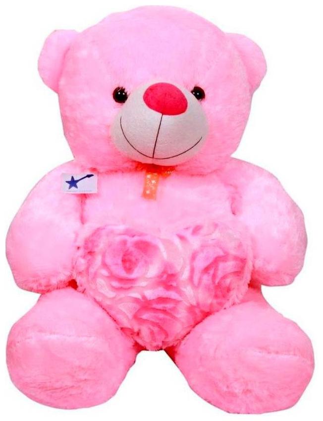 

ATTRACTIVE Pink Teddy Bear - 55 cm