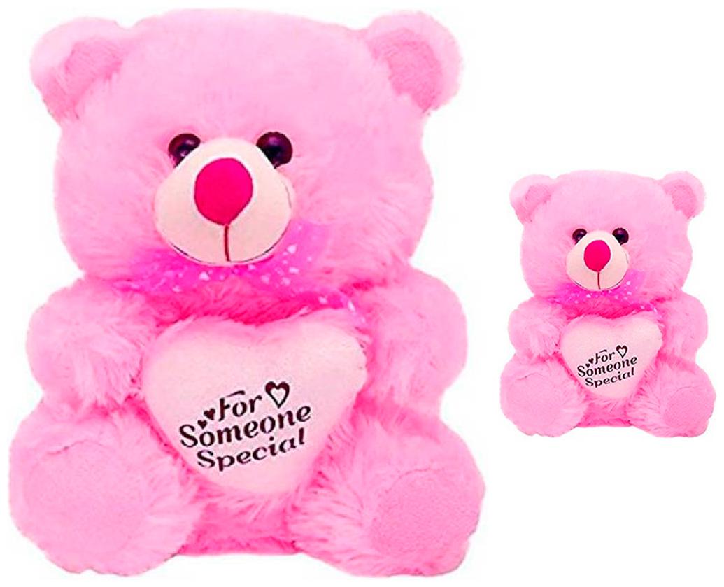

ATTRACTIVE Pink Teddy Bear - 60 cm 30 cm