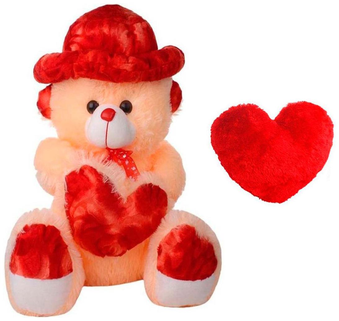 

ATTRACTIVE Cream Teddy Bear - 85 cm