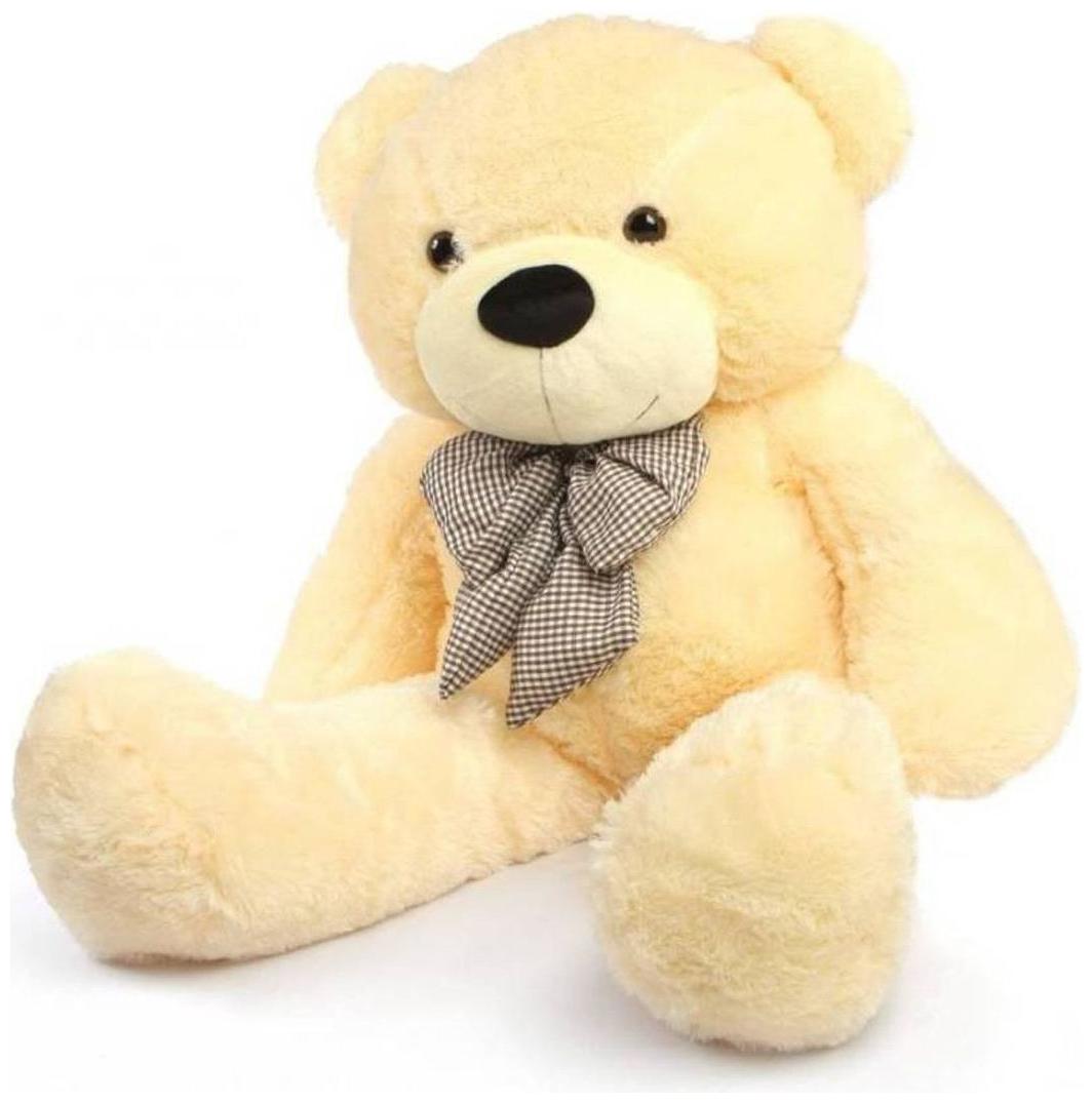 

ATTRACTIVE Cream Teddy Bear - 120 cm