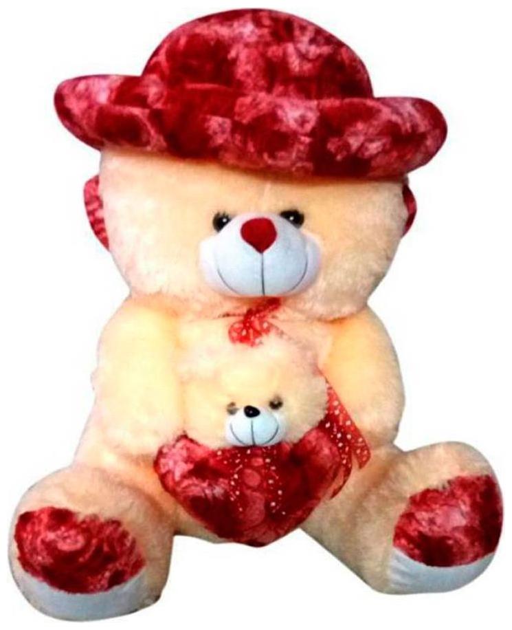 

ATTRACTIVE Cream Teddy Bear - 115 cm