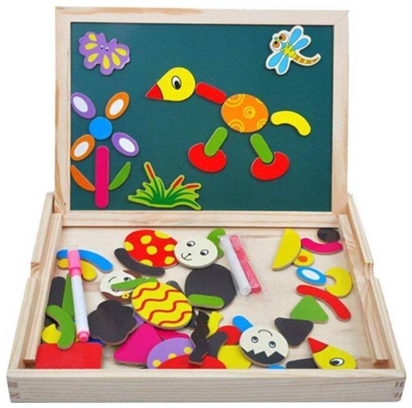 Buy Authfort Fantastic Wooden Multipurpose Easel Children S Jigsaw