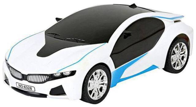 AV INT  Bmw I8 Electric Chargeable 3D Remote Control Lightning Famous Car