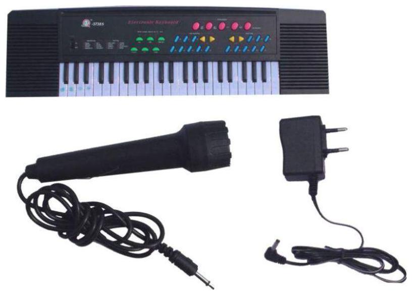

AV INT Piano Keyboard With Microphone Black