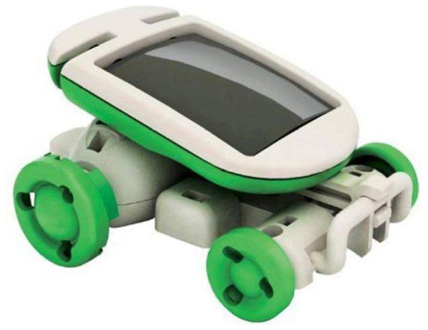 Buy AV INT White and Green Color Solar In Robotic Kit