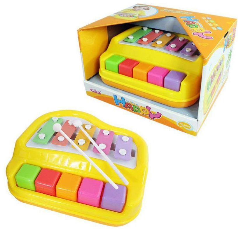 

AV INT Xylophone Piano Musical Toy with 2 Mallets for Children Kids Toddlers