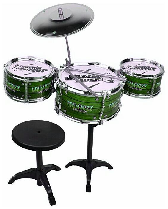

BABY CARE The New And Latest Jazz Drum Set For Kids With 3 Drums And 2 Sticks