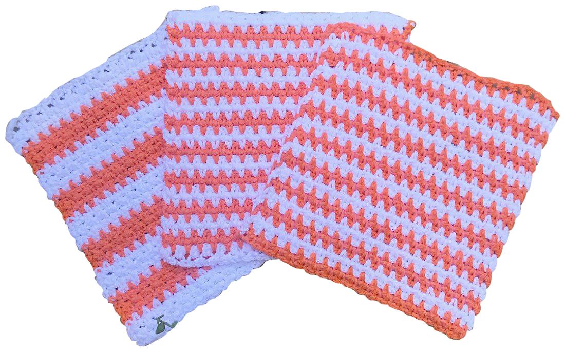 

Baby Handmade Wash Cloth Woollen 12