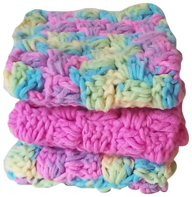 

Baby Handmade Wash Cloth Woollen 15