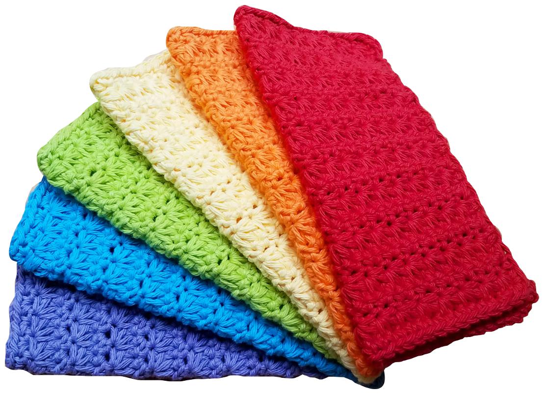 

Baby Handmade Wash Cloth Woollen 10