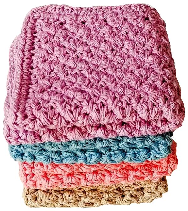 

Baby Handmade Wash Cloth Woollen 17