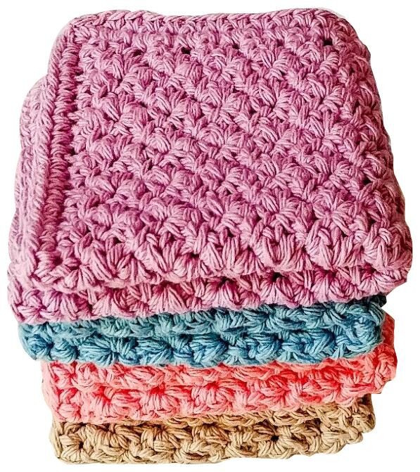 

Baby Handmade Wash Cloth Woollen 17