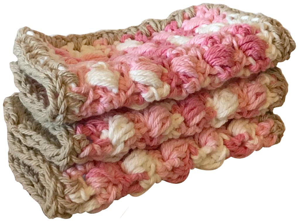 

Baby Handmade Wash Cloth Woollen 24