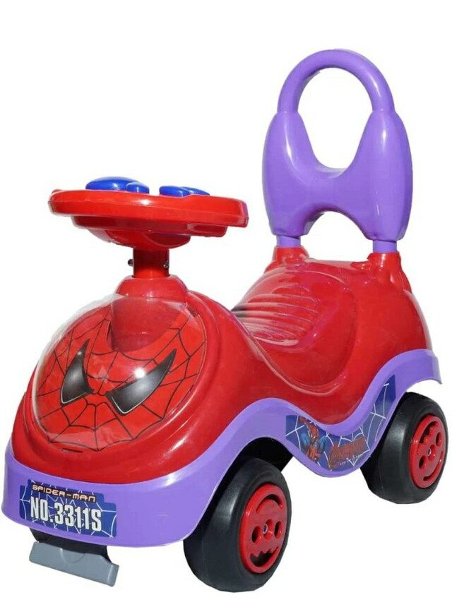 

Baby Kids Zone Electric Red Purple Ride-on car - 2-4 years