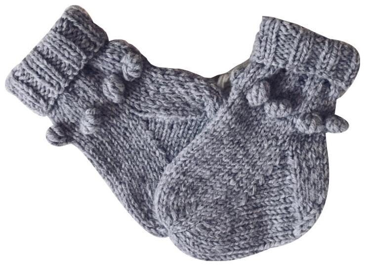 

Baby woollen Socks Handwoven for baby boy and baby girl of 0-3 Months 14