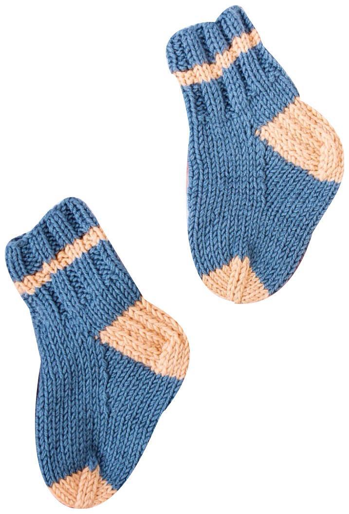 

Baby woollen Socks Handwoven for baby boy and baby girl of 3-6 Months 11