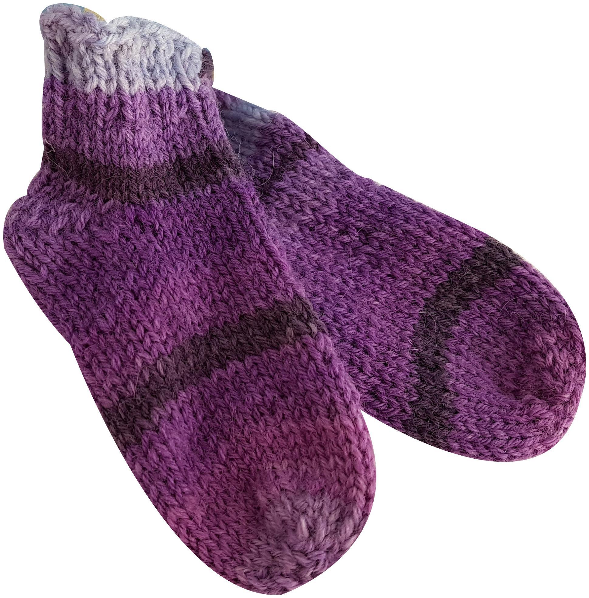 

Baby woollen Socks Handwoven for baby boy and baby girl of 12-18 Months 2