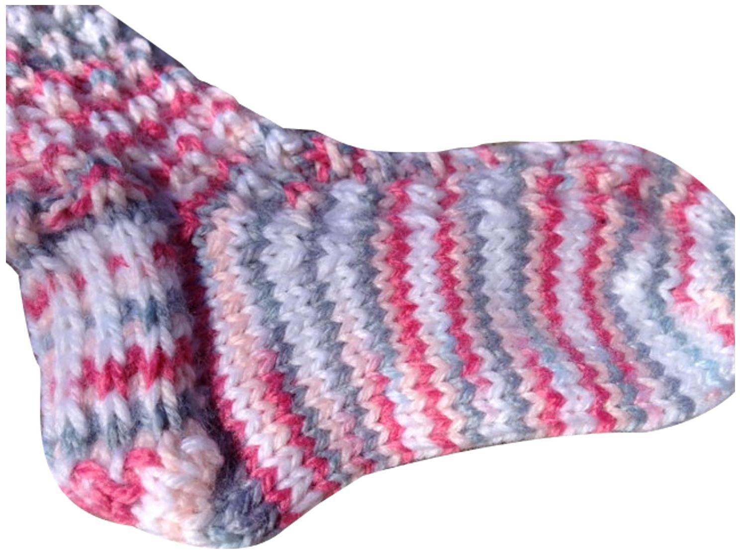 

Baby woollen Socks Handwoven for baby boy and baby girl of 18-24 Months 8