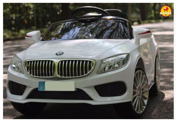 

Baybee BMW 5 Series Battery Operated Car with R C (White)