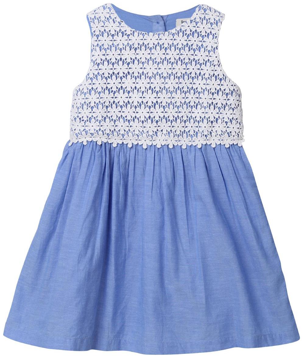 

Beebay Blue Cotton Sleeveless Above Knee Princess Frock ( Pack of 1 )