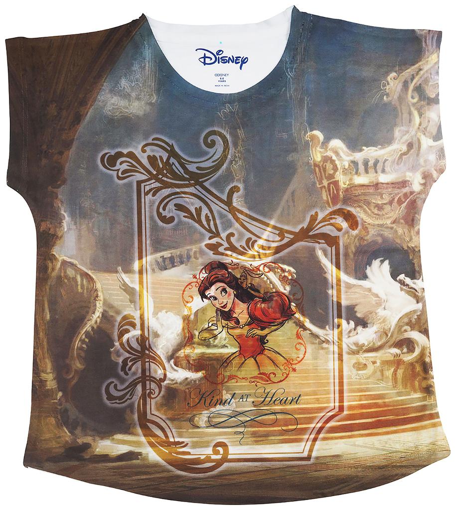 

Beauty and the Beast Girl Polyester Solid Top - Multi