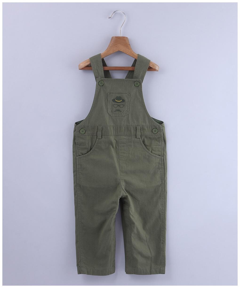

Beebay Baby boy Cotton Embellished Onesie - Green