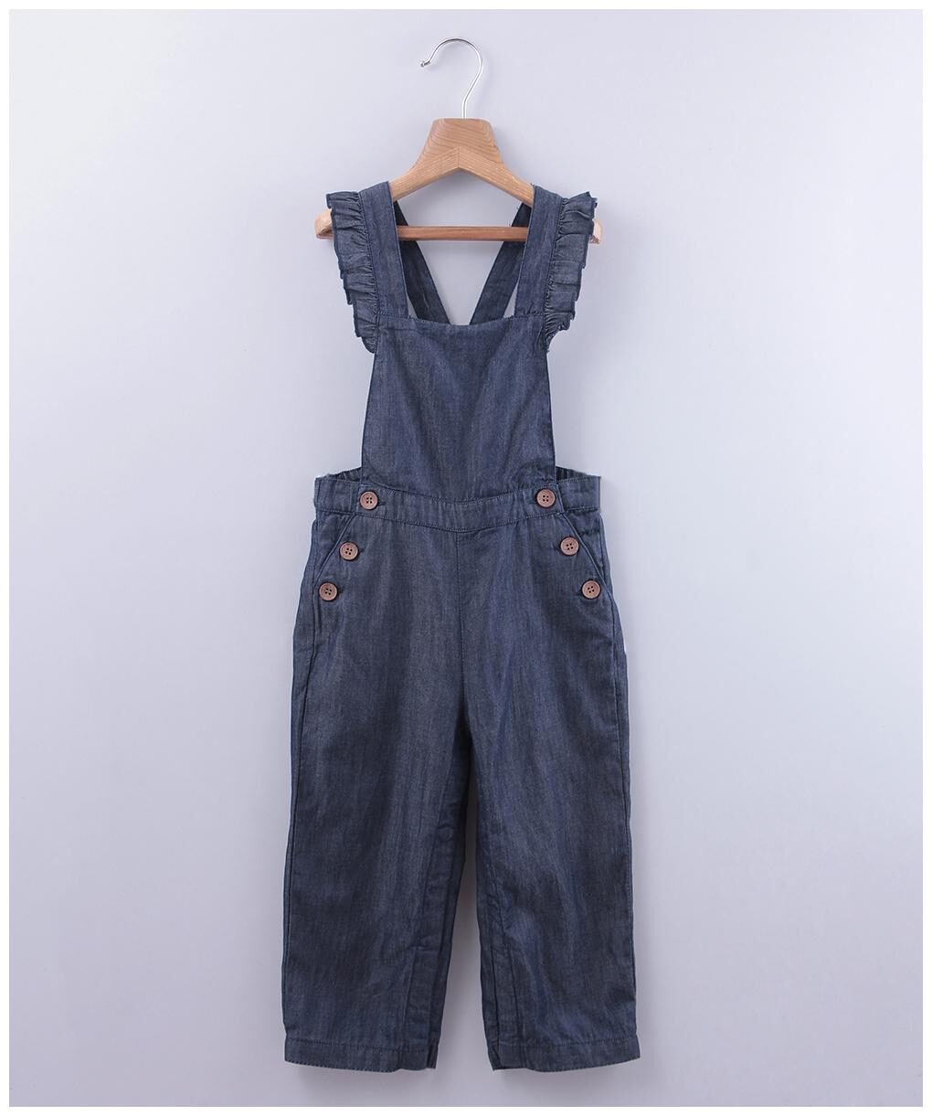 

Beebay Baby girl Cotton Solid Onesie - Blue