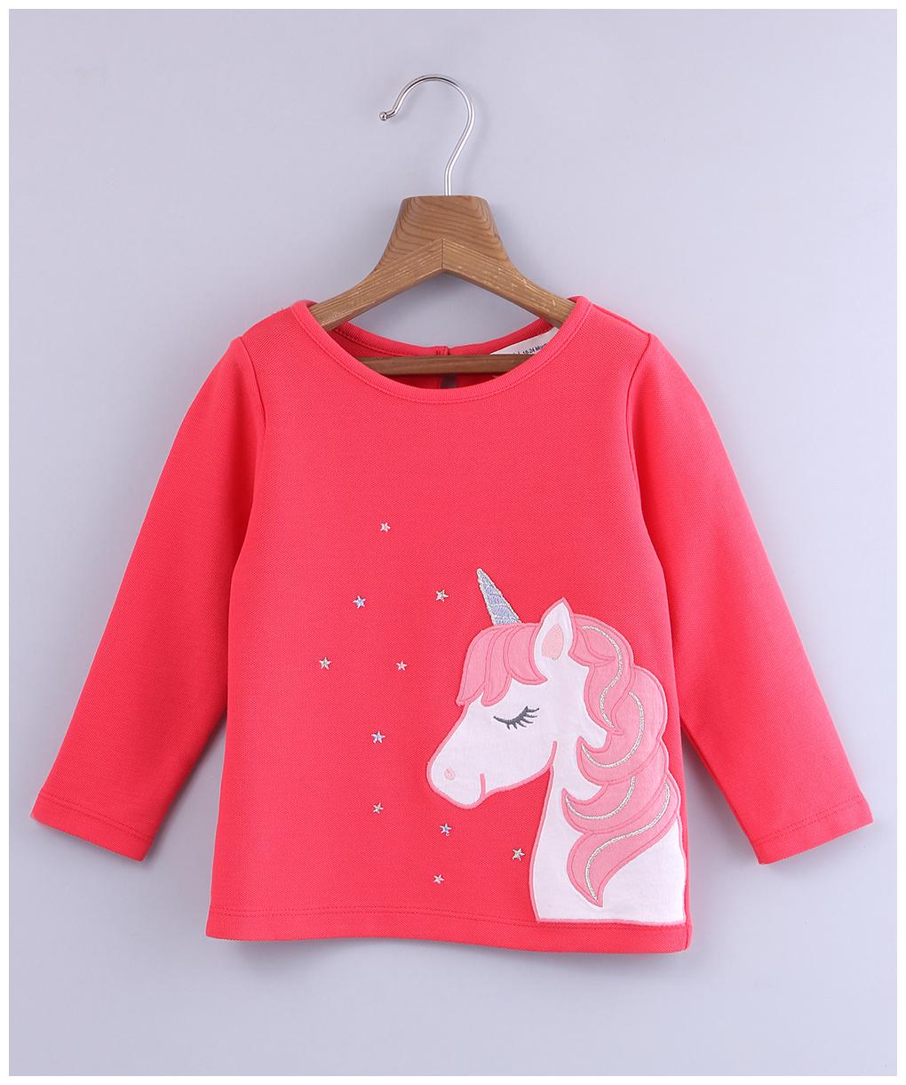 

Beebay Cotton Printed T shirt for Baby Girl - Orange