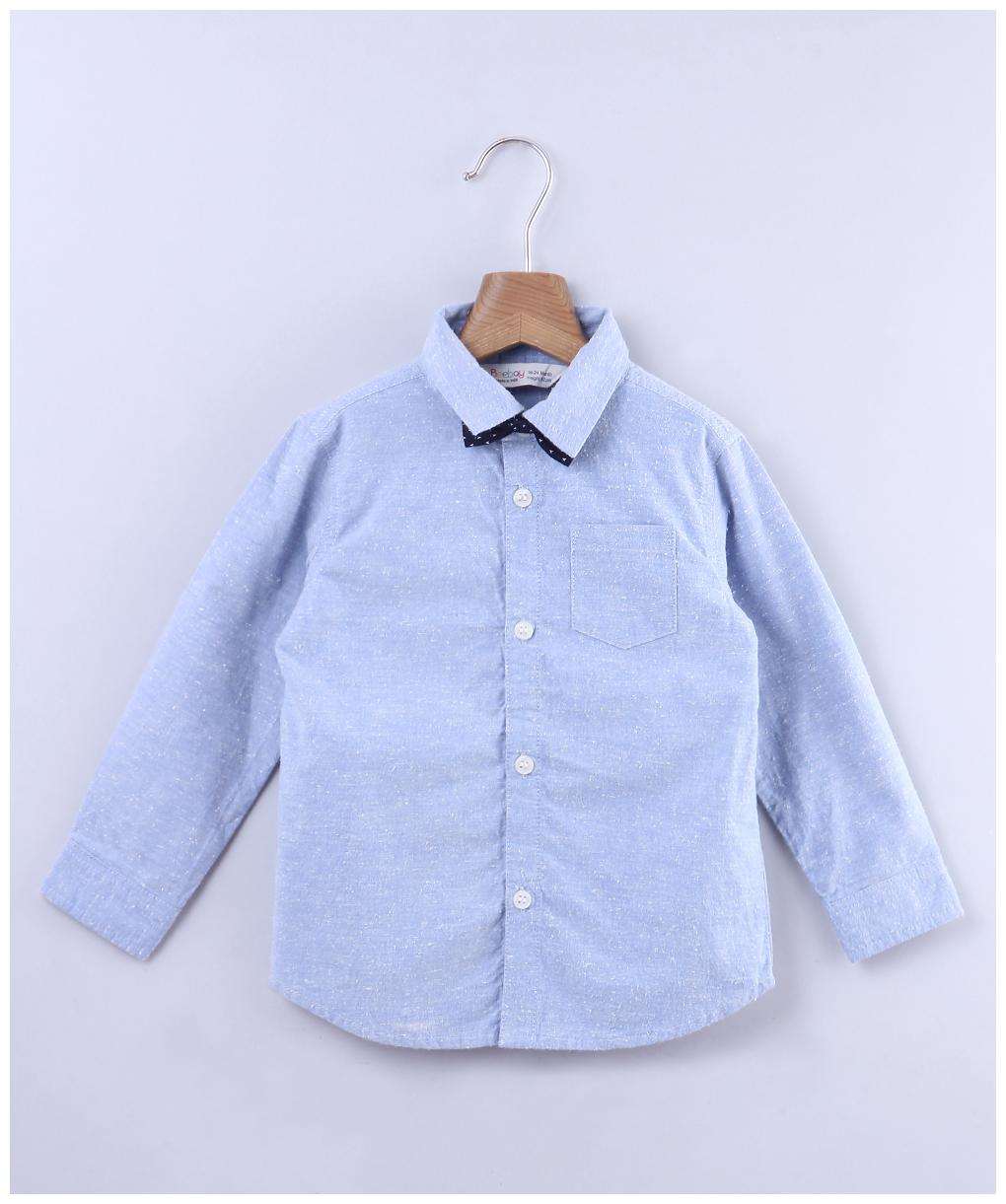 

Beebay Cotton Solid Shirt for Baby Boy - Blue