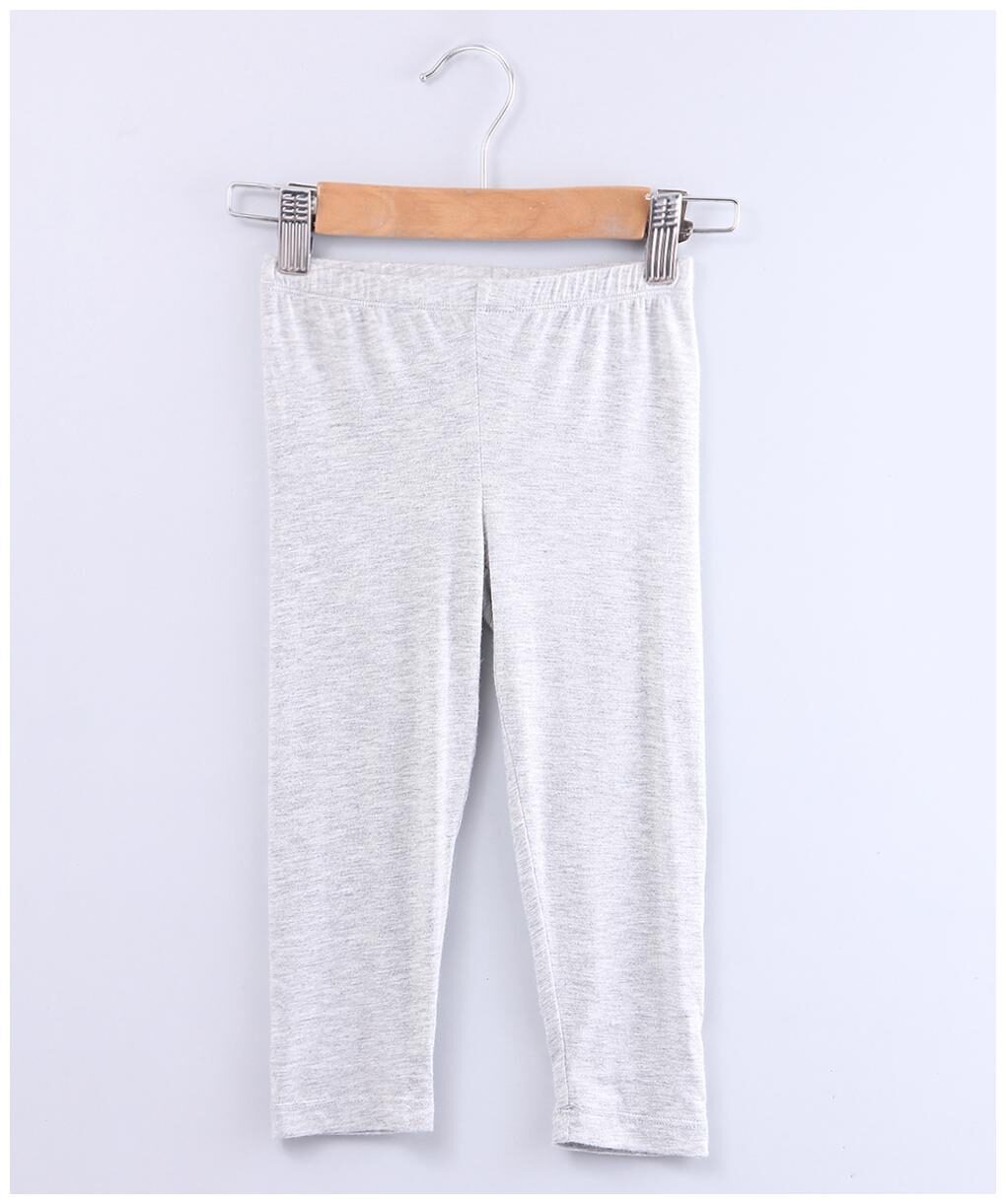 

Beebay Baby girl Modal Solid Leggings - Grey