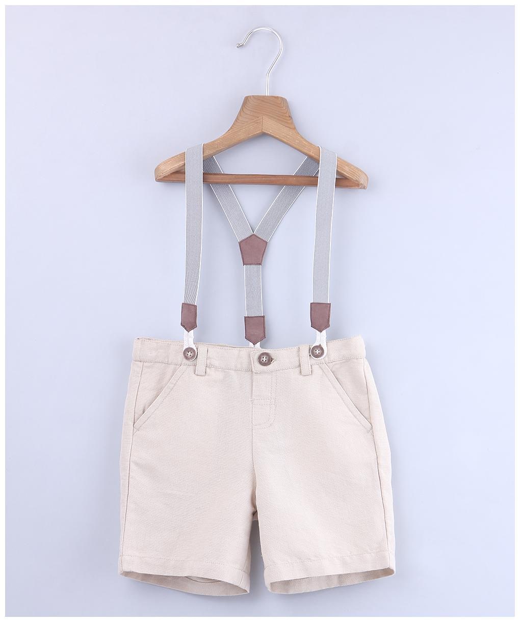 

Beebay Boy Solid Shorts 3 4ths - Beige