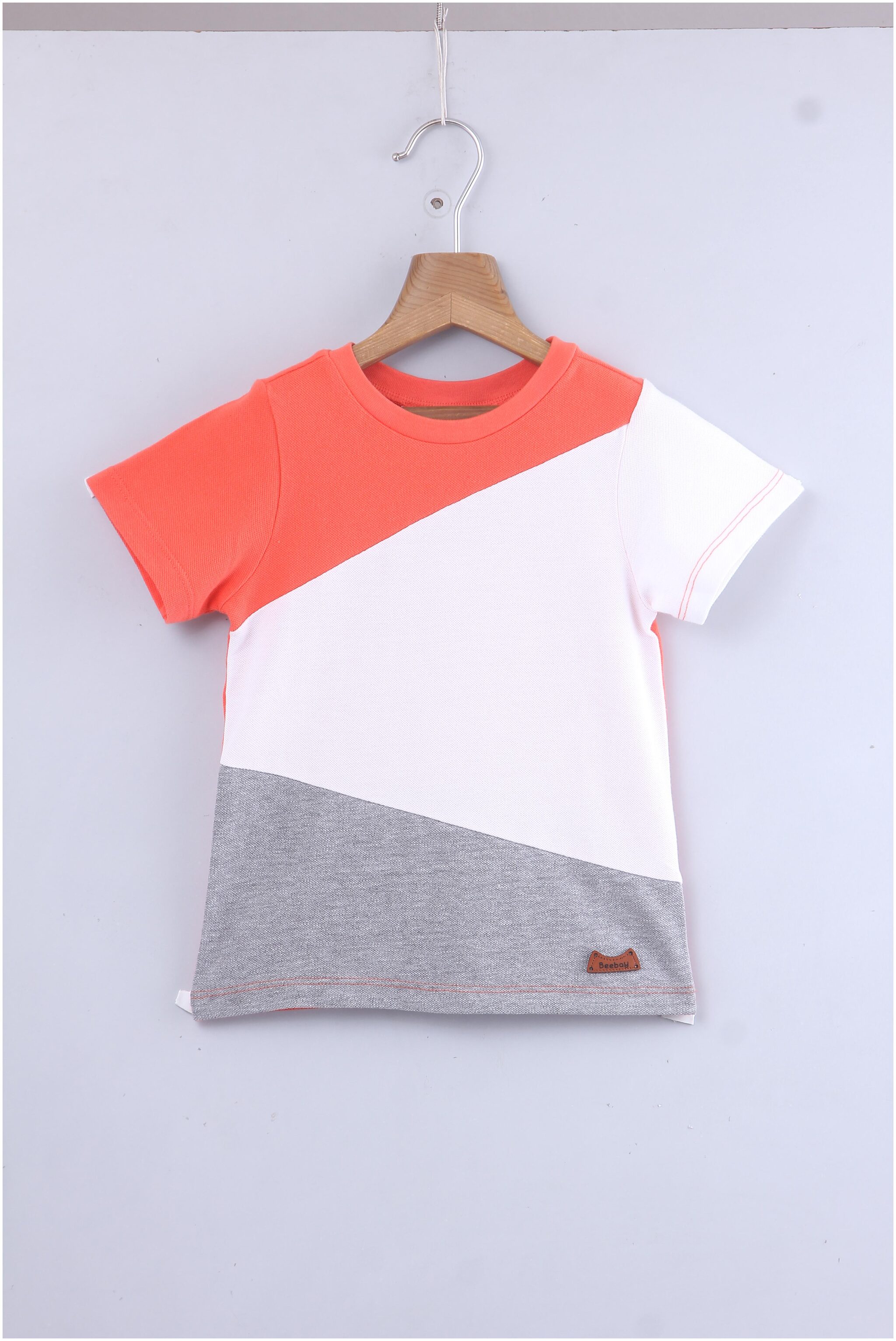 

Beebay Boy Cotton Colorblocked T-shirt - Multi