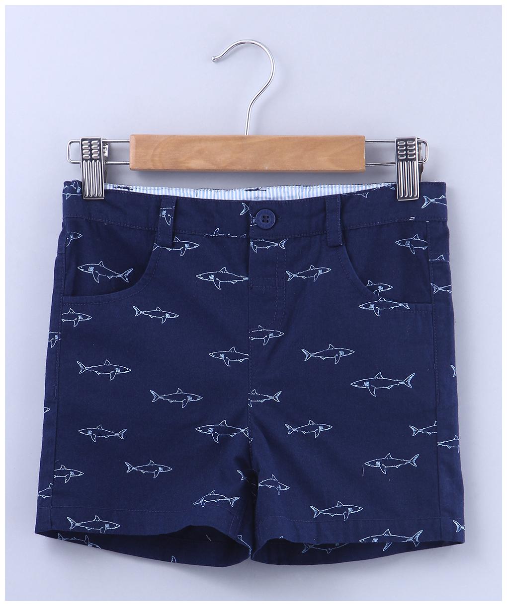 

Beebay Boy Printed Shorts 3 4ths - Blue
