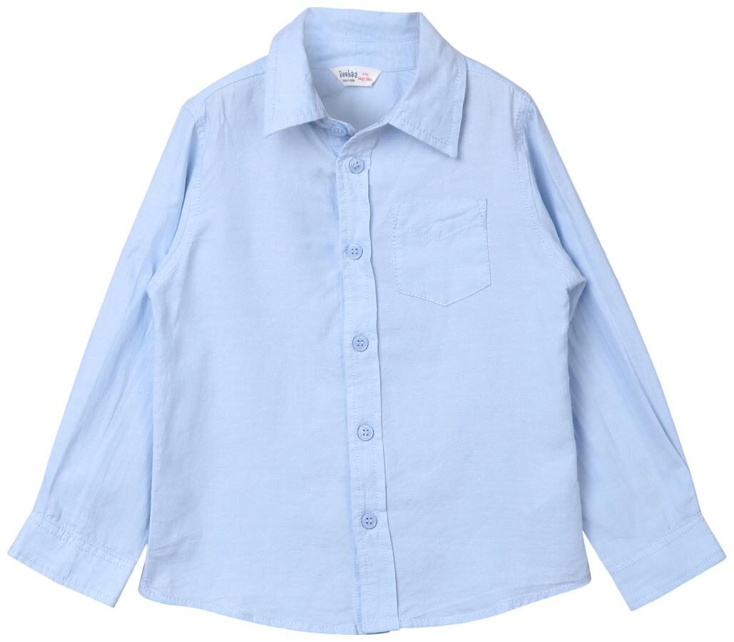 

Beebay Boy Cotton Solid Shirt Blue